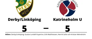 Derby/Linköping och Katrineholm U delade på poängen