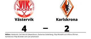 Seger för Västervik hemma mot Karlskrona
