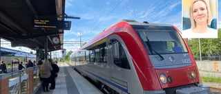 Att resa med tåget kräver snabba ben