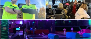 Tjockisjoggarnas överskott gav flyktingarna hoppglädje