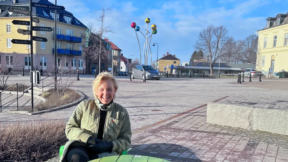 Annika Brandin, turism- och näringslivschef i Ödeshögs kommun sedan snart ett år. 