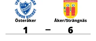 Kanonstart för Åker/Strängnäs efter seger mot Österåker