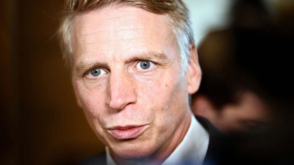 Miljöpartiets språkrör Per Bolund. Arkivbild.