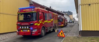 Brand i central lägenhet – förbipasserande slog larm