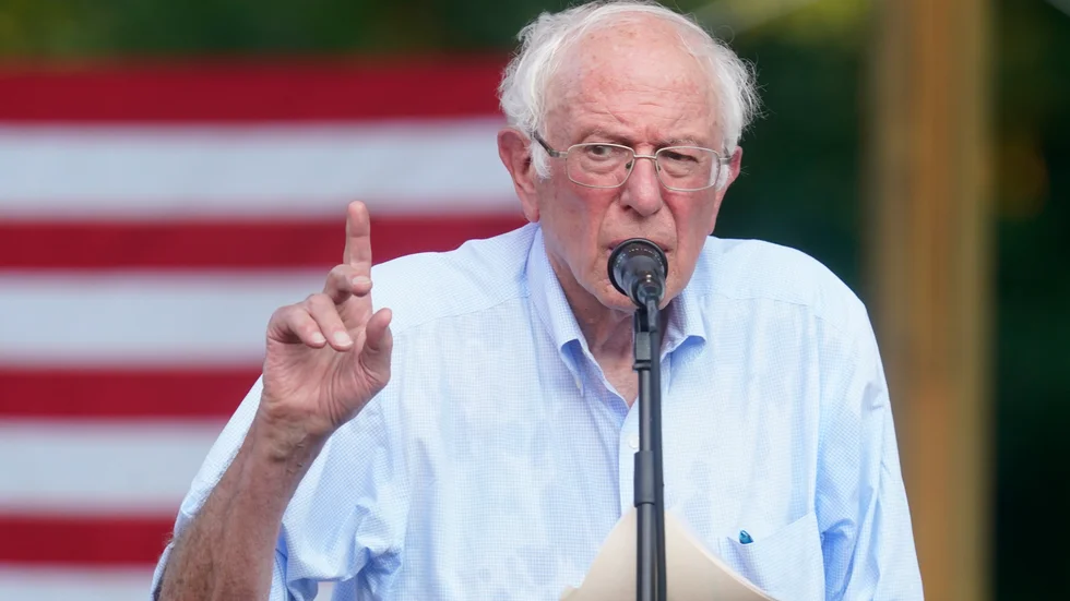 Bernie Sanders har skrivit om kapitalismen. Arkivbild.