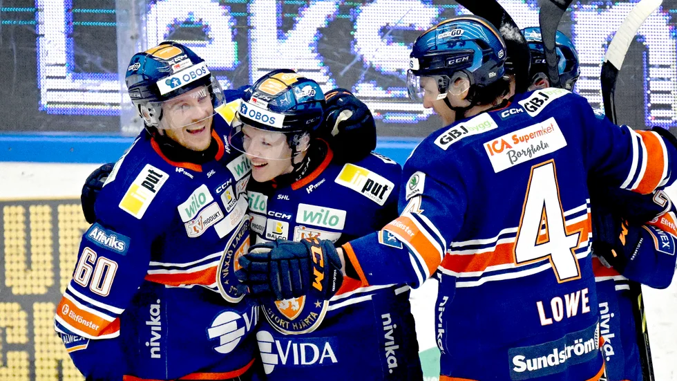Växjö skuggar Skellefteå i toppen av SHL. Arkivbild.