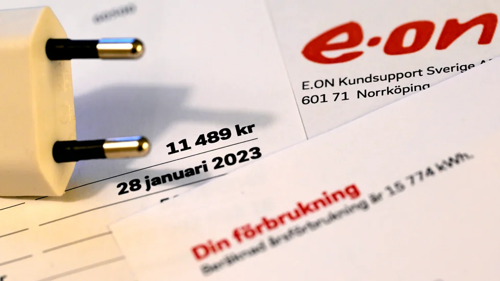 Elpriserna har rusat i höjden. Nu börjar stödet betalas ut för södra delen av Sverige. Arkivbild.
