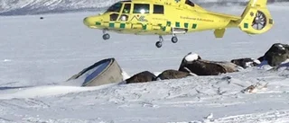 Två skadade efter skoterolycka