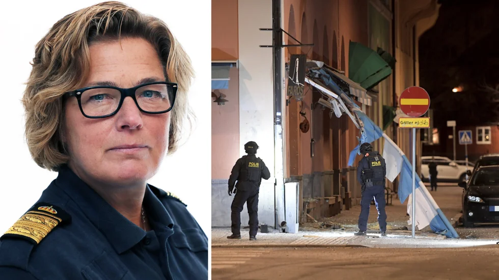 Polisregion öst förstärker Stockholmspolisen med flera poliser i yttre tjänst. "Det fanns en enorm frivillighet bland vår personal för att åka i helgen", säger polisregionchef Carina Lennquist.