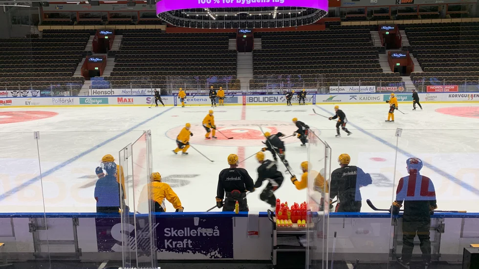 Skellefteå AIK var tillbaka i Skellefteå Kraft arena under måndagsmorgonen efter att ha varit lediga under söndagen.
