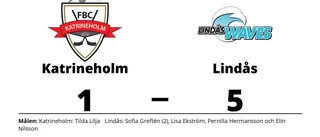 Tilda Lilja målskytt när Katrineholm föll
