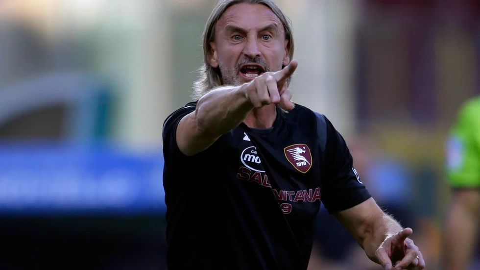 Davide Nicola har fått sparken från Serie A-klubben Salernitana – för andra gången på en månad. Arkivbild.