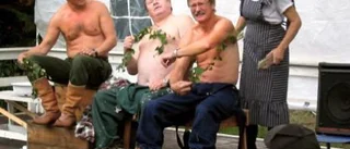 Rosvik dansade och log