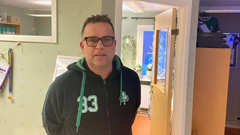 Kent Radkvist var besviken efter storförlusten. "Vi måste vidare, säsongen är lång".