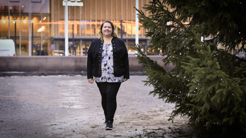 Marina Lundmark är med och arrangerar Musikhjälpen i Skellefteå.