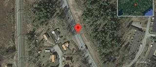 Trafikolycka med lastbil på väg 55