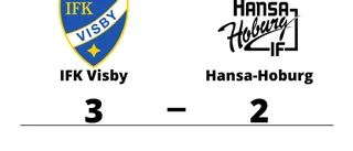 Uddamålsseger när IFK Visby besegrade Hansa-Hoburg