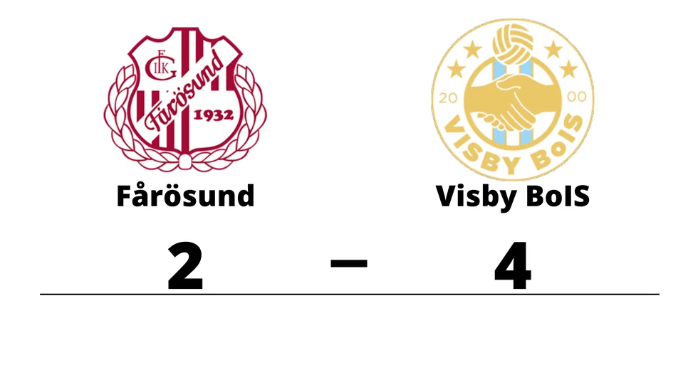 Fårösunds GOIK förlorade mot Visby BoIS