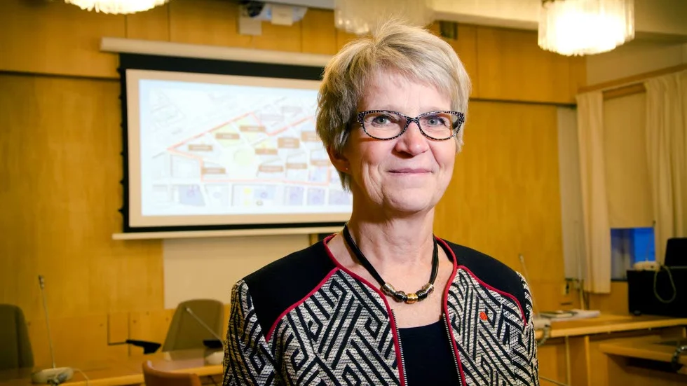 Kristina Zakrisson, kommunalråd i Kiruna, skriver regelbundet på sidan 2 i NSD.