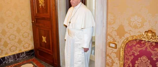 På audiens hos påven Franciskus