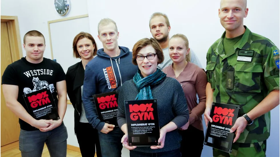 Diplomerade för kampen mot dopning. Peder Larsson, Crossfit Luleå, Ida Ask, Crossfit holistic, Daniel Muotka, Crossfit holistic, Maria Isaksson, I 19, Emil Lind, Gymmet, Anna Stålnacke, Gymmet och Ulrik Danielsson, F 21, tillhör numera nätverket 100 procent ren hårdträning.