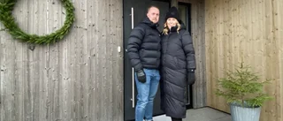 Nybyggda trähuset som intresserar ortsborna