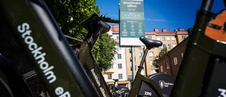 Brandfarliga hyrcyklar stoppas i Stockholm