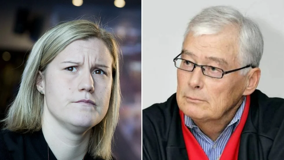 Emma Eliasson och Freddy Lindfors är två av Kiruna AIF-profilerna som sörjer beslutet.