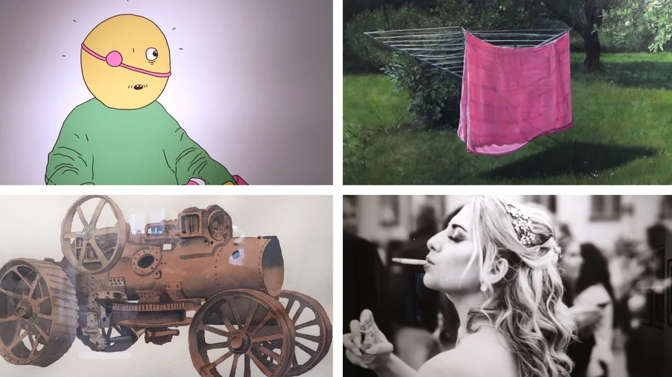 Just nu kan man se både serier, fotografier och målningar på gallerier och muséer i Östergötland.