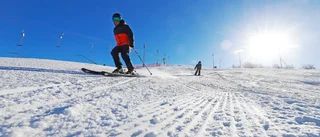 Sol och klarblå himmel – full fart i Vilstabacken