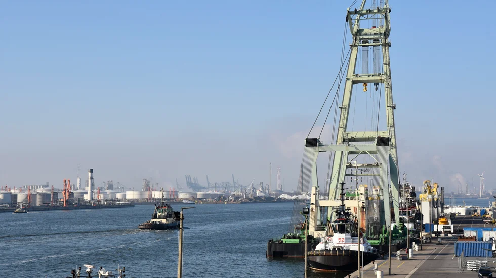 Hamnen i belgiska Antwerpen är inkörsport för en stor del av den narkotika som smugglas till EU. Arkivbild.