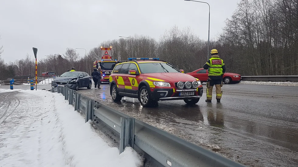 Olycka i Mjölby. 