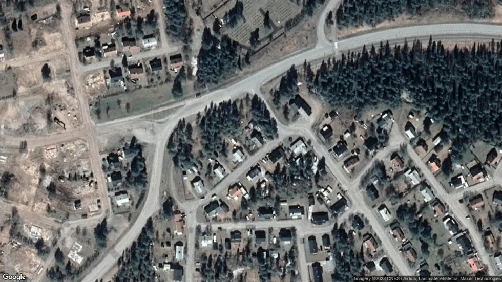 Området kring Österlångvägen 109