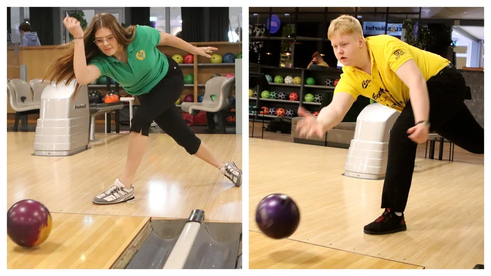 Elin Johansson och Ted Bermell tog båda guld när DM-bowlingen avgjordes.