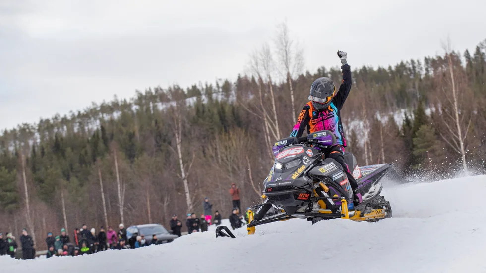 Hilda Öhman tog ett VM-silver i Kirkenes. "Jag får vara jätteglad", säger föraren som kommer från Älvsbyn men bor i Arvidsjaur. (Arkivbild)