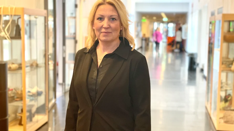 Förbundsordförande i Lärarförbundet, Johanna Jaara Åstrand.