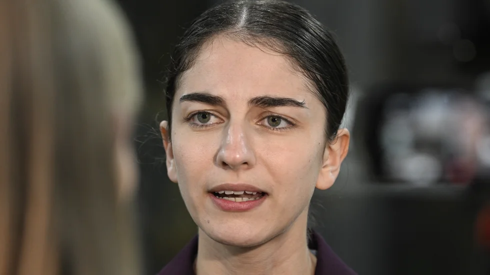Sveriges klimat- och miljöminister Romina Pourmokhtari (L) på COP27.