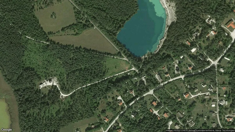 Området kring Rute Fardume 658