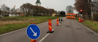 Lokala arbetet på länsvägen påverkar trafiken – i flera veckor framåt