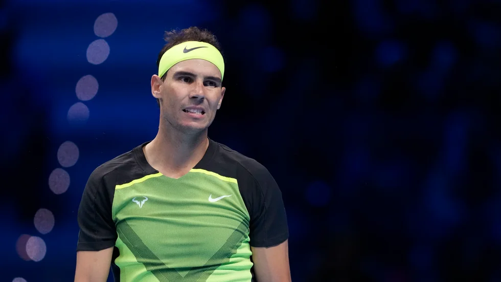 Rafael Nadal är utslagen ur ATP-slutspelet i Turin.