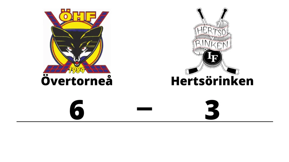 Övertorneå HF vann mot Hertsörinken IF