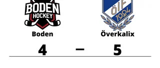 Straffar avgjorde när Överkalix vann mot Boden