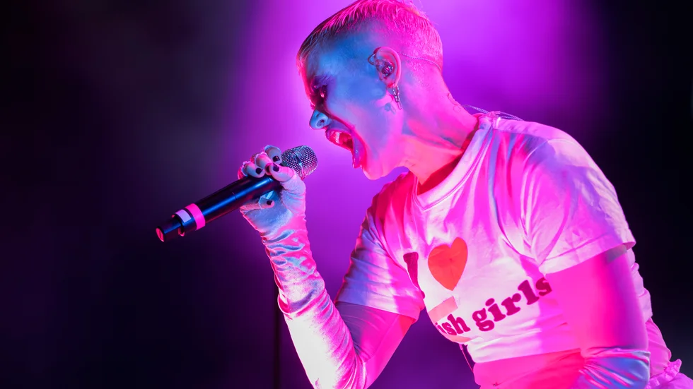 Fever Ray, eller Karin Dreijer, på Way Out West 2018. Arkivbild.