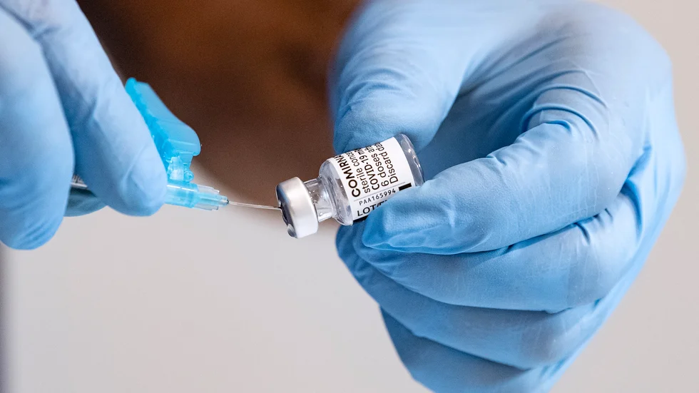 Den vårdanställda kvinnan skickade ut brev med falsk information om vaccin mot covid-19. Arkivbild.