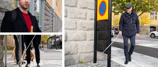Skylten lurar bakom hörnet – på väg till Syncentralen