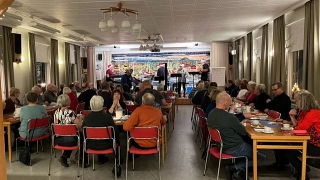 Ett 60-tal medlemmar var på plats.