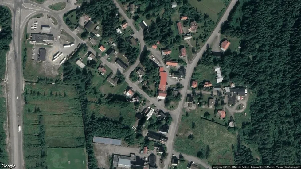 Området kring Skinnarbyvägen 11