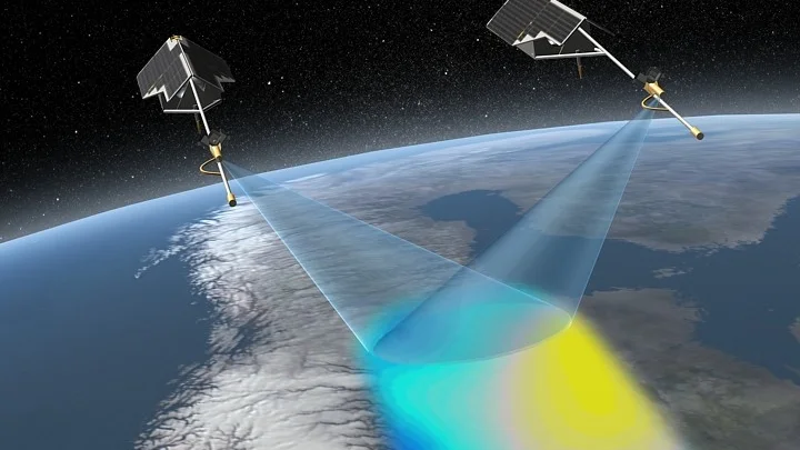 En satellit larmade under lördagen om en brand utomhus, men någon brand upptäcktes aldrig.