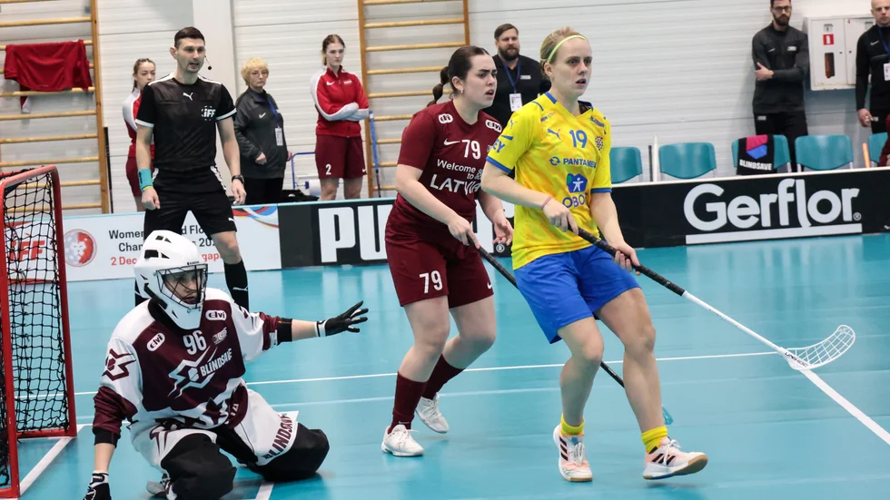 Elin Roos i landslagströjan. 