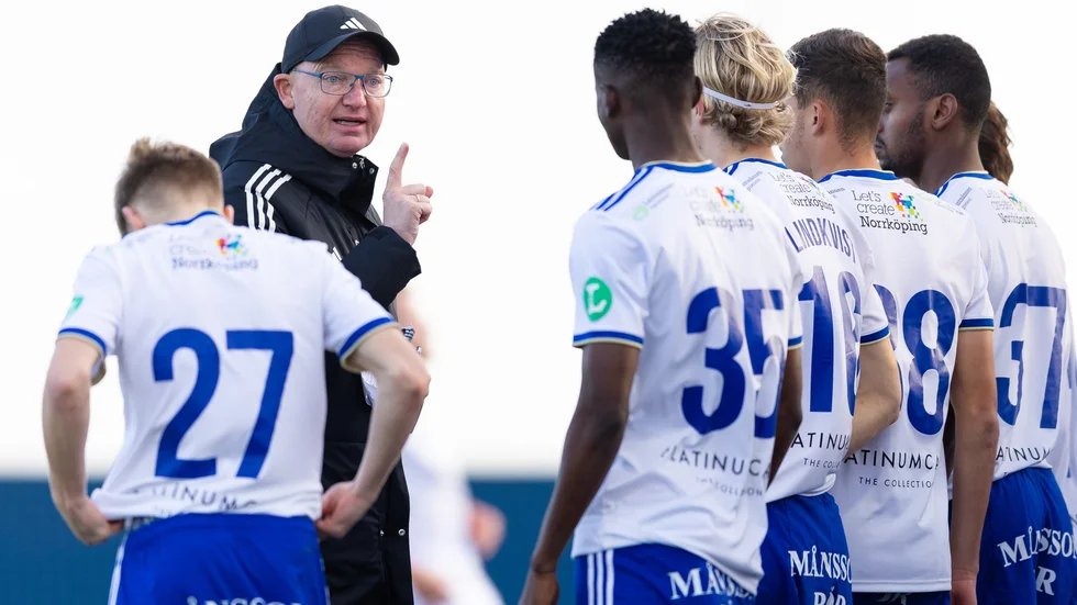 Glen Riddersholm var nöjd med ganska mycket mot Viborg, trots en ny förlust. 